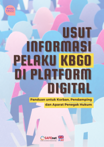 Sampul buku Usut Informasi Pelaku KBGO di Platform Digital